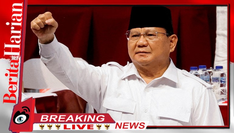 Prabowo Rebut Kursi President 2024